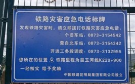 本溪市民遇到铁路自然灾害可拨打应急电话（024）62090110(灾害铁路应急险情突发)