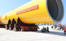 “定海神针”漳州造 海上风电单桩在漳州港交付(海上徐闻风电中信重工)
