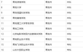 青岛985和211大学有哪些