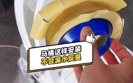 马桶底部往外渗水散臭味？一个人更换马桶法兰胶圈可不可行(马桶胶圈法兰渗水臭味)
