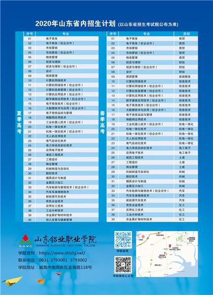 山东铝业职业学院2020年普通高等教育招生章程 育学科普 山东铝业职业学院2020年普通高等教育招生章程 育学科普
