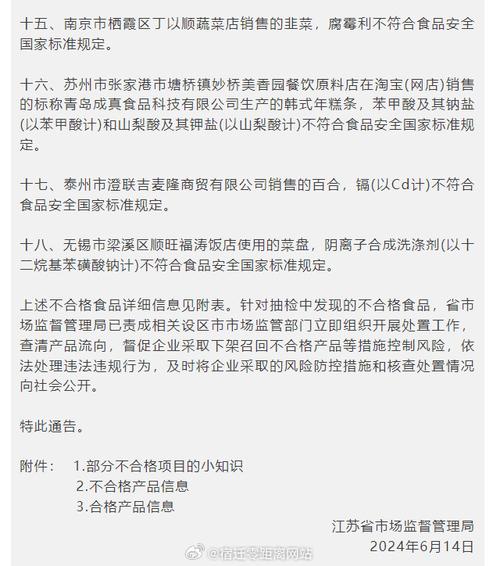 安徽通报!不合格(不符合标称食品安全国家标准苯甲酸) 汽修知识 安徽通报!不合格(不符合标称食品安全国家标准苯甲酸) 汽修知识