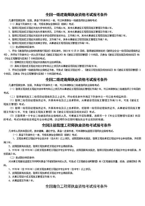 海口一级建造师报考条件 学类资讯 海口一级建造师报考条件 学类资讯