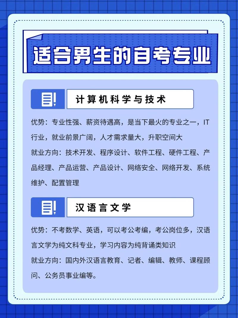 男生成考大专哪些专业实用 学类资讯 男生成考大专哪些专业实用 学类资讯