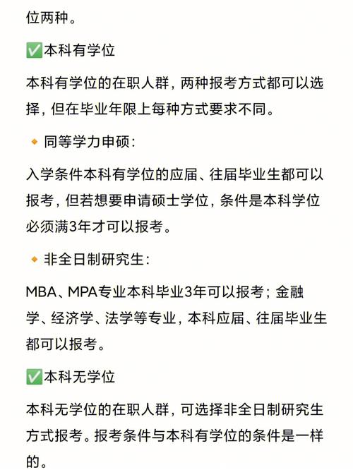2025年在职研究生的报考条件与要求是什么 学类资讯 2025年在职研究生的报考条件与要求是什么 学类资讯