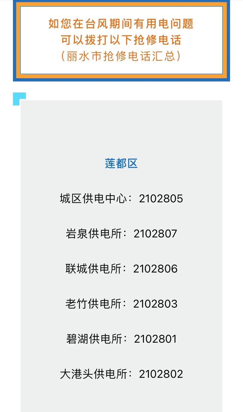 公布抢修电话(供电抢修封信市民电话) 汽修知识 公布抢修电话(供电抢修封信市民电话) 汽修知识