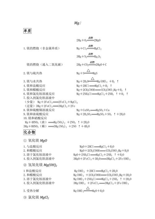 氧化镁的化学式是什么 学类资讯 氧化镁的化学式是什么 学类资讯