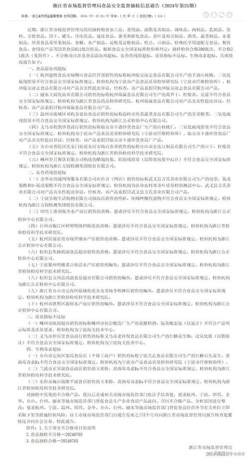 浙江省平阳县市场监管局抽检食品223批次 合格218批次(抽检餐饮食品市场监督管理局) 汽修知识 浙江省平阳县市场监管局抽检食品223批次 合格218批次(抽检餐饮食品市场监督管理局) 汽修知识