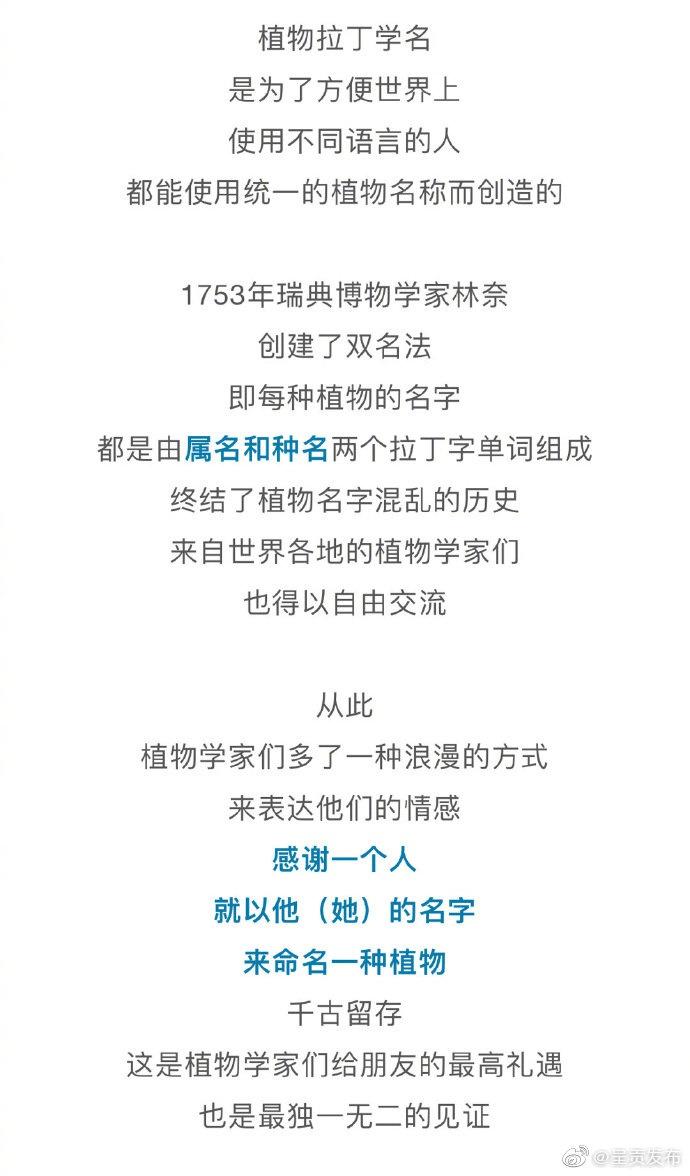 植物学家最凡尔赛的友谊:我的植物以你的名字命名(植物植物学家命名友谊采集) 汽修知识 植物学家最凡尔赛的友谊:我的植物以你的名字命名(植物植物学家命名友谊采集) 汽修知识