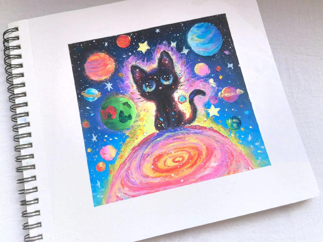 油画棒|猫教程画画 范文模稿 油画棒|猫教程画画 范文模稿